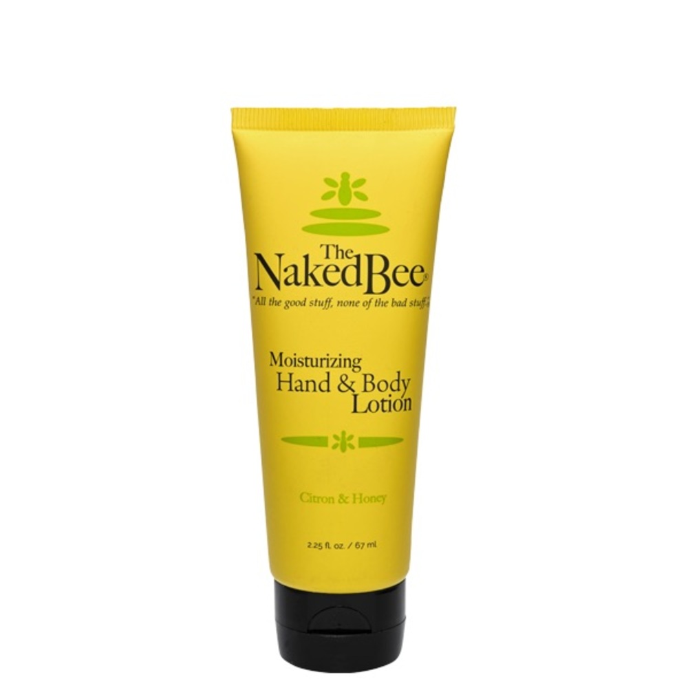 New The Naked Bee 2.25 oz Hand & Body Lotion Citron & Honey